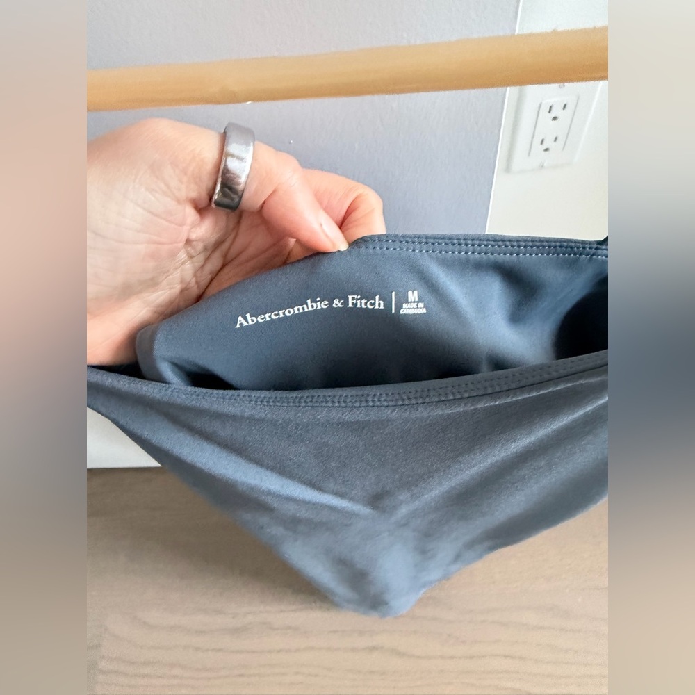 Abercrombie & Fitch Charcoal Gray Athletic Skort